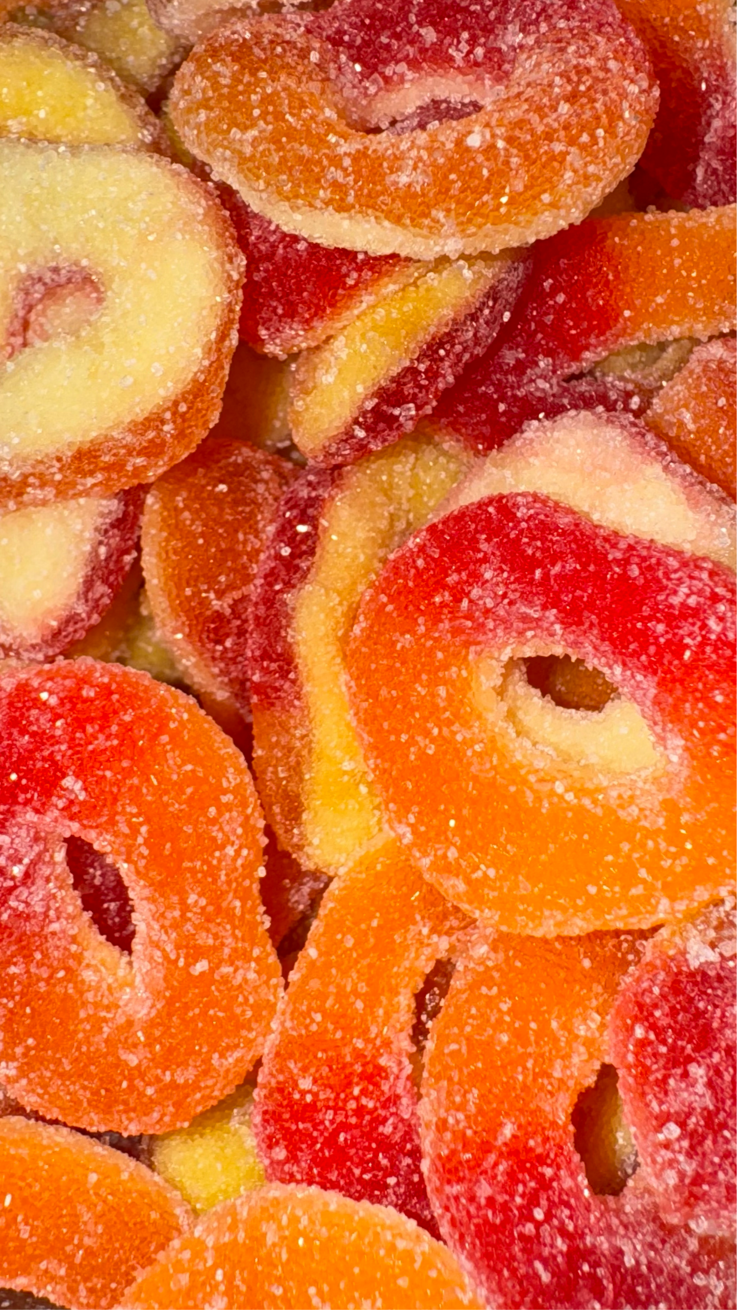 Anneaux Pêches Sucrés 100g