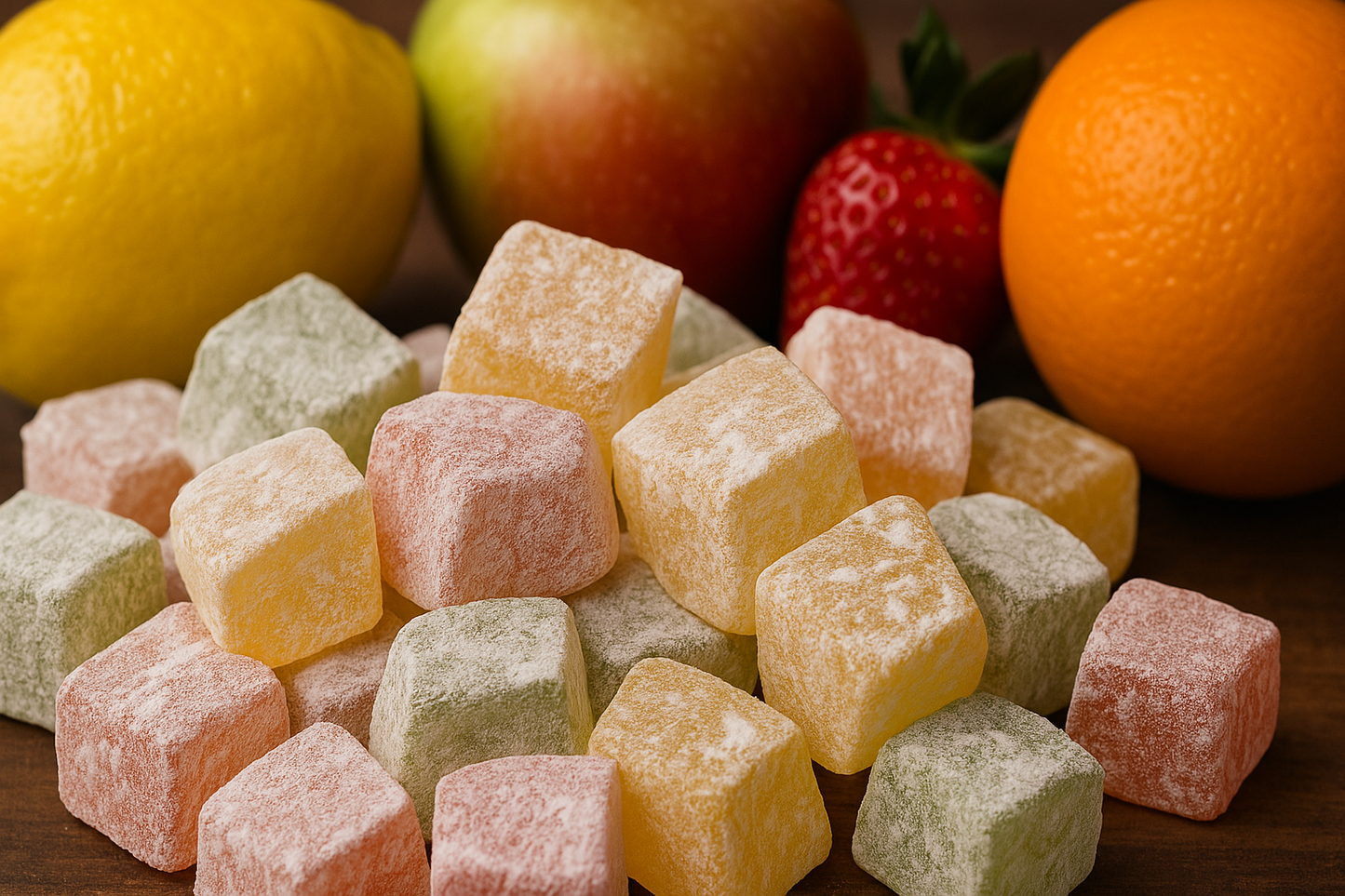 Lokoum multi fruit 50g
