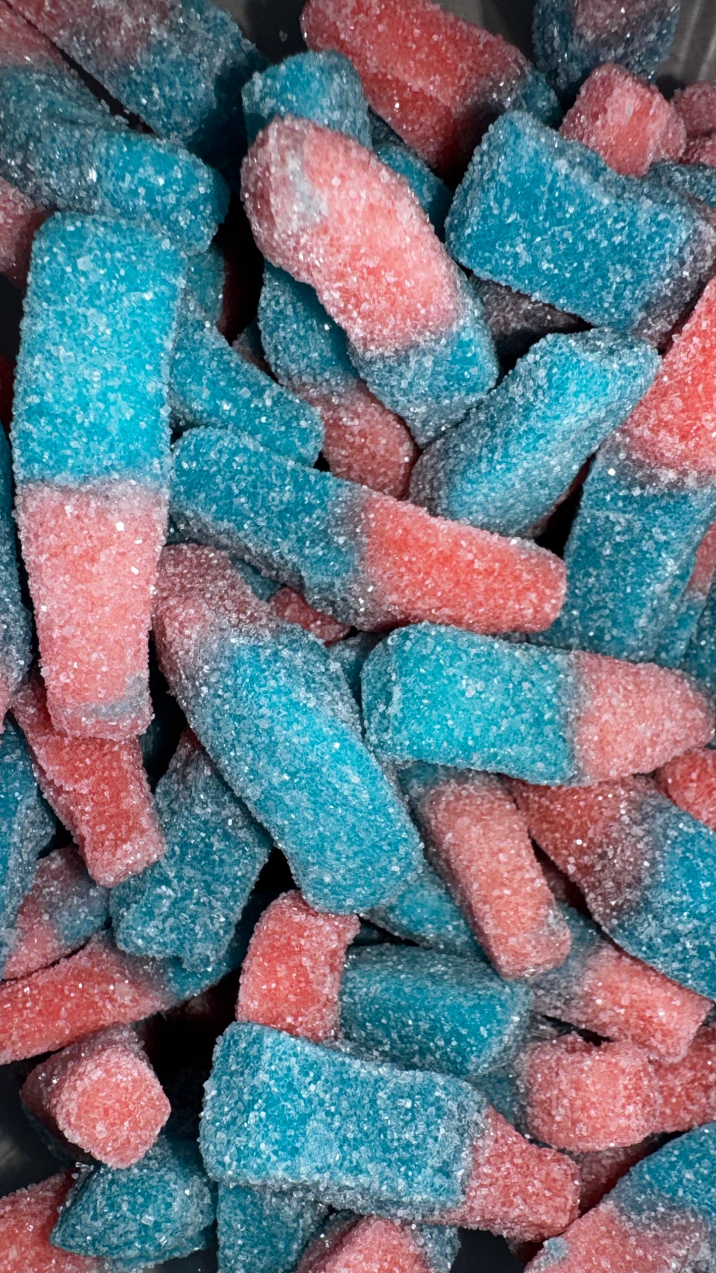 Bouteilles Rose et Bleue Sucrées Royal's 50g