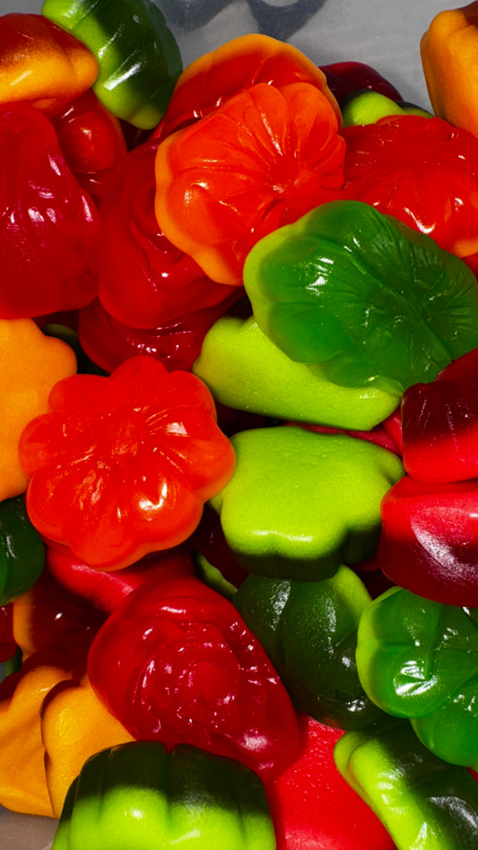 Fleurs Multicolore Lisse Royal's 100g