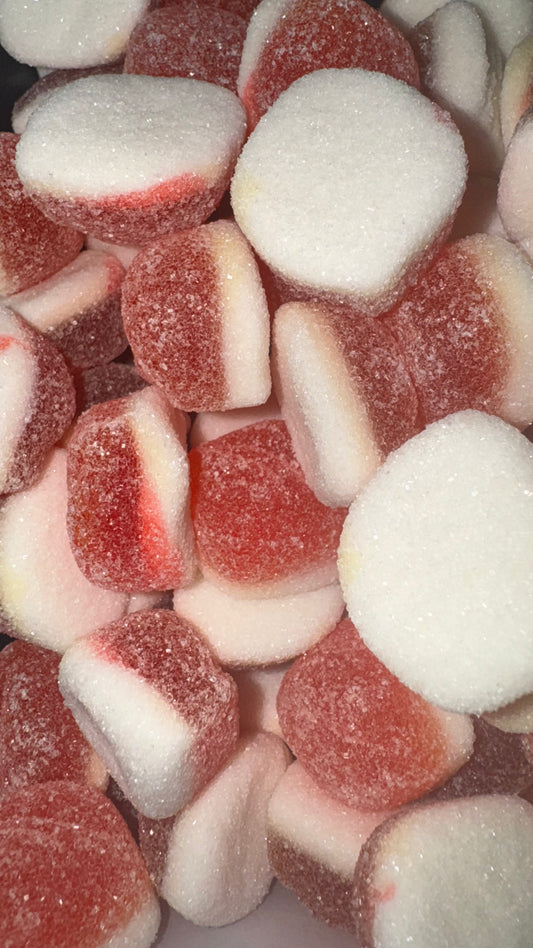 Pêches fourrées Sucrée 100g